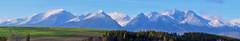 Tatry panorama