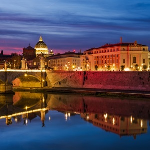 Na brehu rieky Tiber