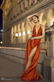 Poner Red Dress