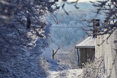 Zima na dedine