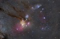 Rho Ophiuchi a okolite hmloviny