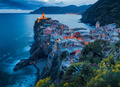 Vernazza v modrom