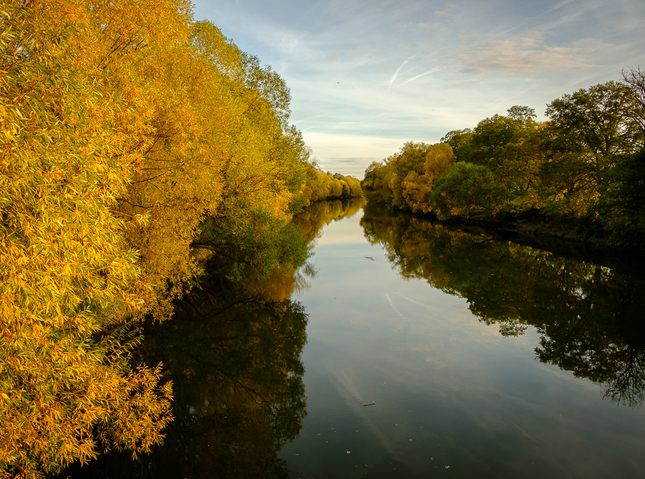 Jesen na rieke