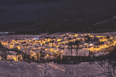 Dedinka v údoli