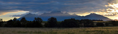 Západ slnka panorama