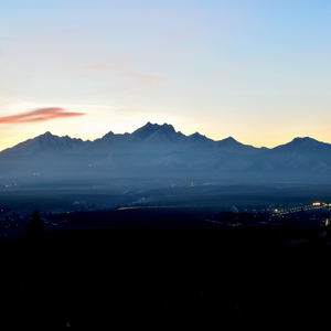 Tatry zapad slnka