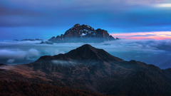 Zasnená Monte Civetta