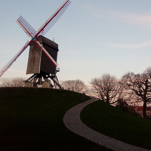 veterný mlyn v Belgicku
