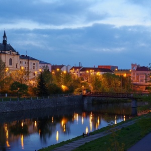 Noční Plzeň