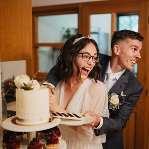 Krájení dortu - Svatba