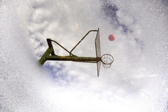 nebeský basketbal