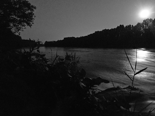 Dunaj v mesačnom svite