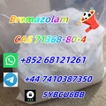 +852 68121261  Bromazolam C A S