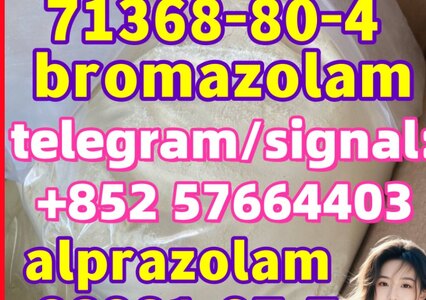 bromazolam 71368-80-4  alprazolam 28981-97-7 hot sale  In Stock