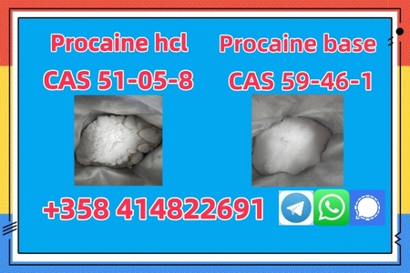 Procaine base cas 59-46-1 Procaine hcl cas 51-05-8 china factory
