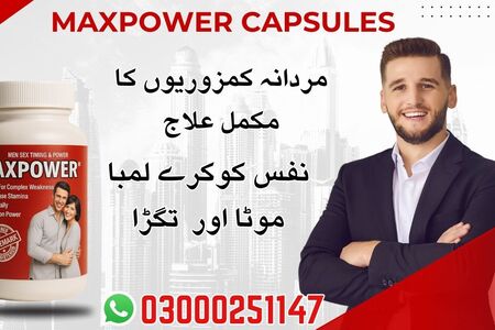 Maxpower Capsules Price in Pakistan