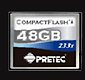 Pretec predstavil 48 GB kartu CompactFlash