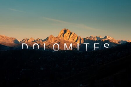 Spectacular Time-lapse of the Dolomites Mountain Landscape
