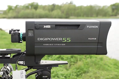 Panasonic GH4 a Fujinon XA55