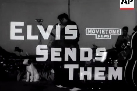 Elvis Sends Them - gig in Tupelo, Mississippi in 1956