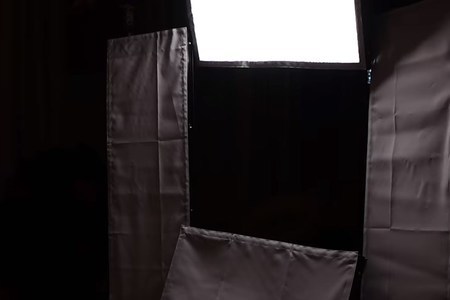 Lighting an outdoor portrait with an LED Panel