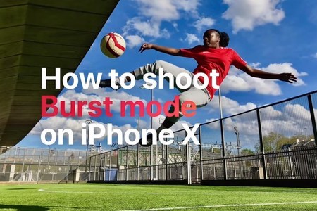 iPhone X — How to shoot Burst mode on iPhone X — Apple