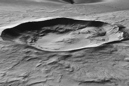 Skalnatá topografia Marsu v obrovskej 5,7 terapixelovej mozaike povrchu červenej planéty
