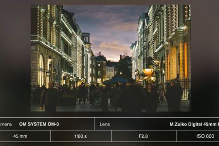 Capturing Christmas Lights with the OM SYSTEM OM-3 and F1.8 Prim