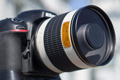Samyang 500/6,3 mirror lens - donutkový efekt