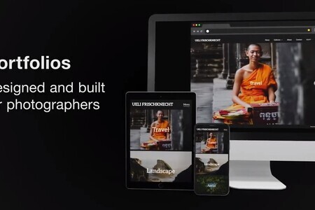 500px Portfolios. Build a professional photography website in mi