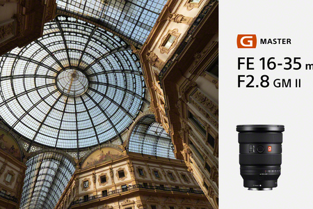 Spoločnosť Sony predstavuje najmenší a najľahší  širokouhlý zoomový objektív na svete – G-Master FE 16-35MM F2.8 GM II