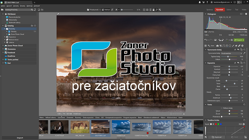 Zoner Photo Studio X pre začiatočníkov X. - modul video