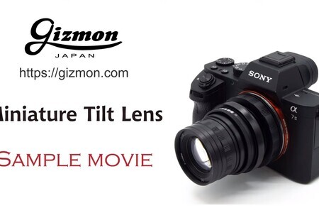 GIZMON Miniature Tilt Lens Sample Movie