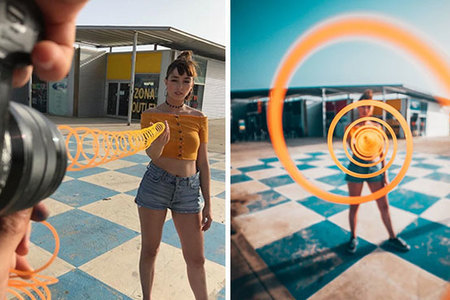 Fotograf používa kreatívne triky na snímanie úžasných obrázkov