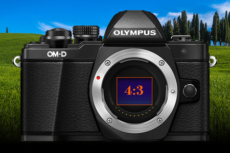 Olympus PEN & OM-D - formát záberu