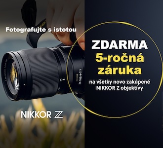 Nikon predstavuje bezplatnú predĺženú päťročnú záruku na objektívy NIKKOR s bajonetom Nikon Z