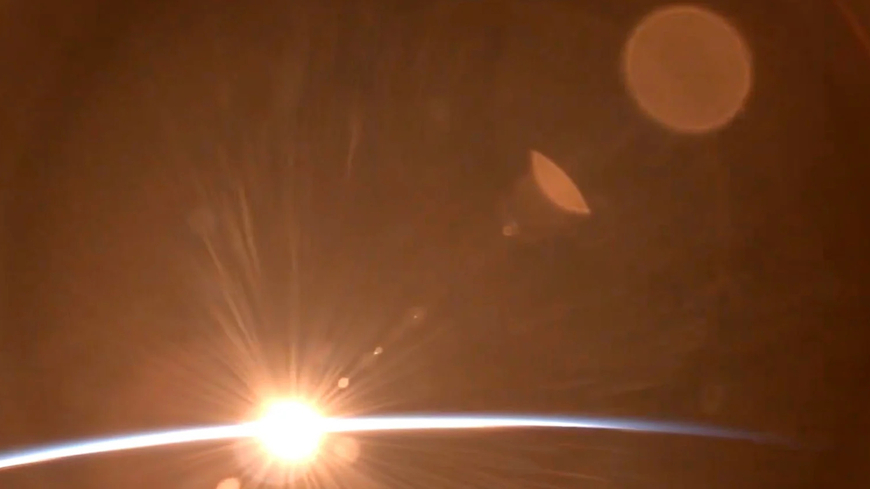 SpaceX zachytilo úžasný orbitálny východ slnka