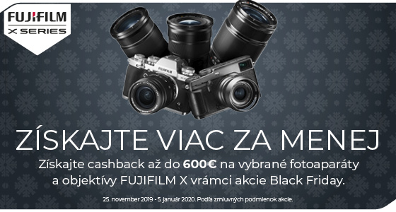 Fujifilm akcia Black Friday