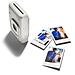 (SNS & Web ready) instax mini LiPlay - promotional images - 10 Shortcut Button With Prints - Misty White - (1-1).jpg