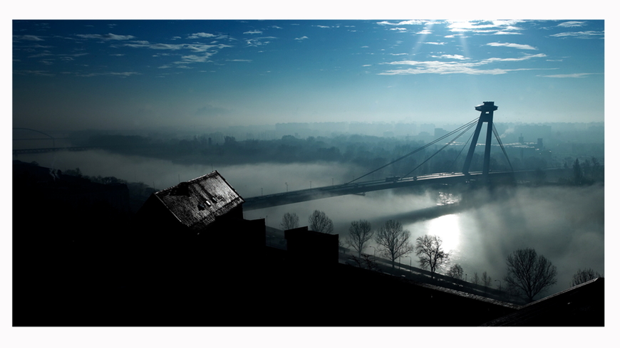 Fotografia mosta SNP