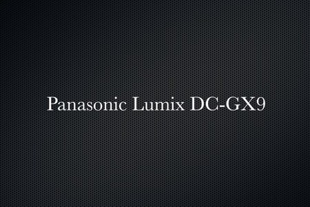 Panasonic Lumix DC-GX9