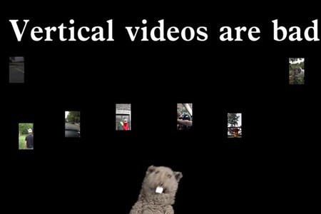 Vertical Video Syndrome - A PSA