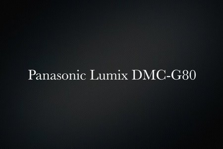 Panasonic Lumix DMC-G80