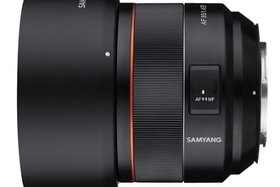 Samyang uvádí nový objektiv AF 85mm F1.4 EF pro full frame digitální zrcadlovky Canon