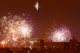 Novoročný ohňostroj 2016