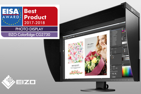 Monitor EIZO ColorEdge CG2730  získal cenu EISA Award 2017–2018