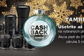 Tamron - Akcia Cash Back Vianoce 2017