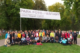 Parkfoto Piešťany so zápisom do Slovenskej knihy rekordov