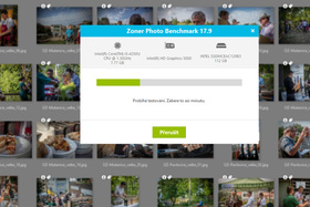 Otestujte si výkon svojho počítača pomocou Zoner Photo Benchmark
