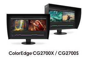 EIZO ColorEdge CG2700S a CG2700X pro úpravu a zpracování videa